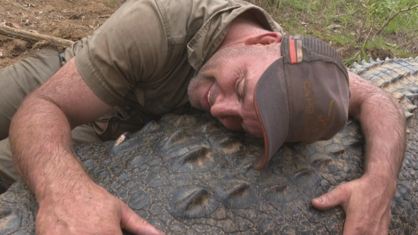 超密着！世界の“凄ワザ”キング～第九弾～　オーストラリア　ワニハンター