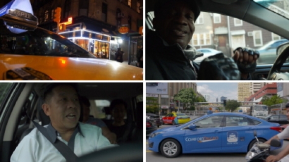 地球タクシー　「ニューヨークを走る」「シンガポールを走る」